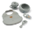 Set za hranjenje Mileah Baby Dove blue Liewood